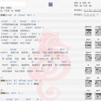 张碧晨《骗》吉他谱分享