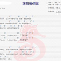 持修《正想着你呢》吉他谱分享