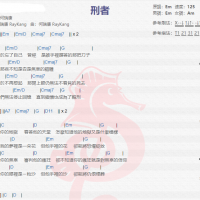 何瑞康《刑者》吉他谱分享