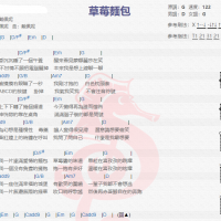 戴佩妮《草莓面包》吉他谱分享