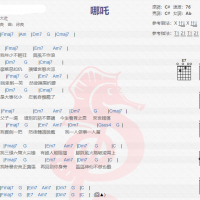 大壮《哪吒》吉他谱分享