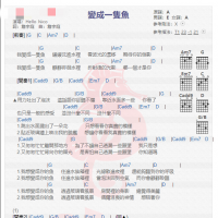 nico《变成一只鱼》吉他谱分享