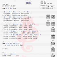 董贞《幽狐》吉他谱分享