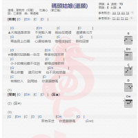 杜美心《码头姑娘》吉他谱分享