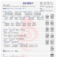 袁泳琳《终于勇敢了》吉他谱分享