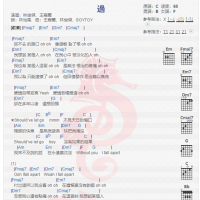 王嘉尔《过》吉他谱分享