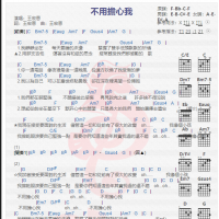 王宏恩《不用担心我》吉他谱分享