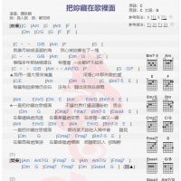 谭咏麟《把你藏在歌里面》吉他谱分享