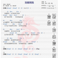 黄品源《别离开我》吉他谱分享
