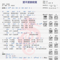 任容萱《爱不爱都寂寞》吉他谱分享
