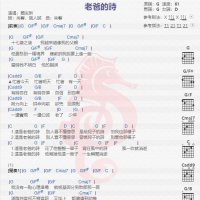 颜志琳《老爸的诗》吉他谱分享