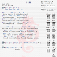 苏见信《此生》吉他谱分享