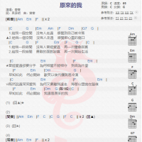 齐秦《原来的我》吉他谱分享