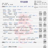 李剑青《平凡故事》吉他谱分享