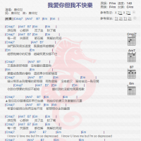 唐仲彣《我爱你但我不快乐》吉他谱分享