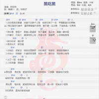 阿密特《黑吃黑》吉他谱分享