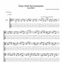 Paul Gilbert《Ears And Ayyyeeeeees》吉他谱