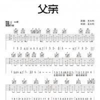 筷子兄弟《父亲》吉他谱