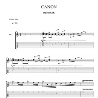 DEPAPEPE《Canon》吉他谱