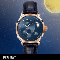 德系热门 赏析格拉苏蒂原创偏心月相腕表