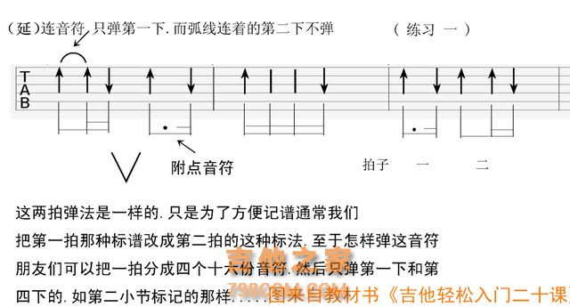 教你看会最全的 吉他六线谱看法 各技巧标记谱细说 自学吉他必藏