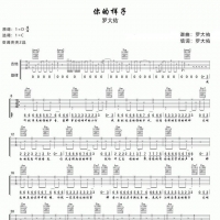罗大佑《你的样子》吉他谱