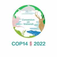 COP14大会标志嵌入江豚、麋鹿、扬子鳄、朱鹮4动物形象