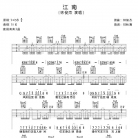 林俊杰《江南》吉他谱