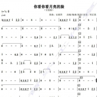 你看你看月亮的脸（吉他版）