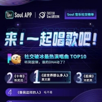 Soul发布音乐社交榜单：Z世代最爱歌手竟是他！