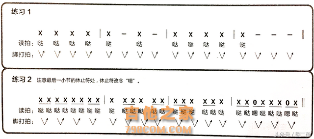 自学尤克里里，零基础教学系列（5）节拍