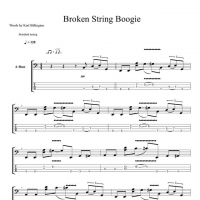 爵士风格《Broken String Boogie》吉他谱