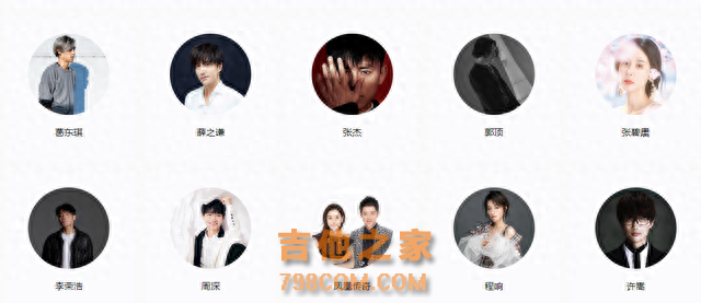 QQ音乐内地歌手榜排名，周深排名稳定前十，薛之谦张杰依然头部