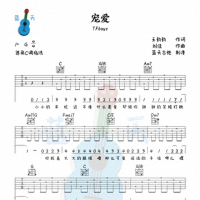 《宠爱》吉他谱免费分享，TFBOYS熬夜爆肝制作