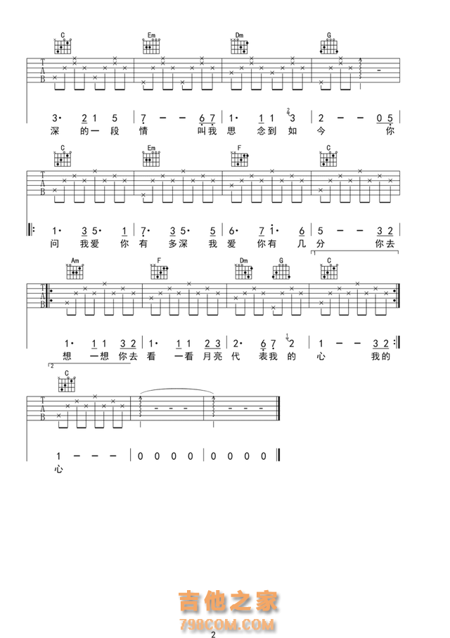 吉他初学者和进阶者必练曲目（附吉他谱）