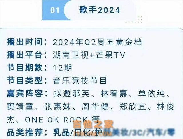 《歌手2024》完整名单曝光,“老中青”三代同框,期待不已!