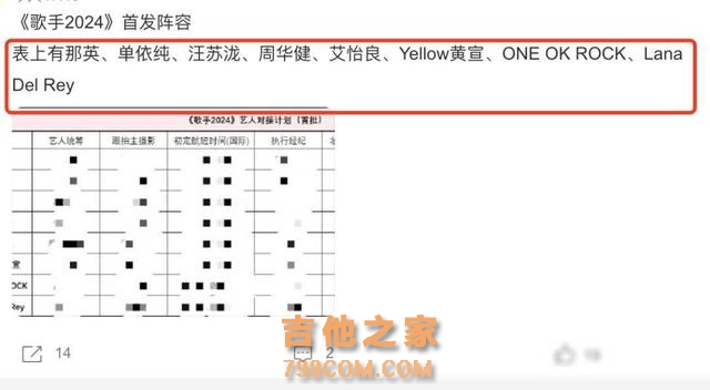 《歌手2024》重启：那英「歌王」预定，窦靖童流量大，阵容国