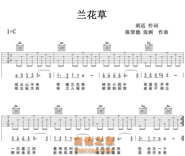 吉他弹唱快速入门技巧（二）：吉他及吉他谱的5个基本知识
