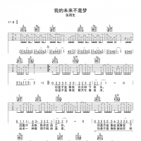 张雨生《我的未来不是梦》吉他谱