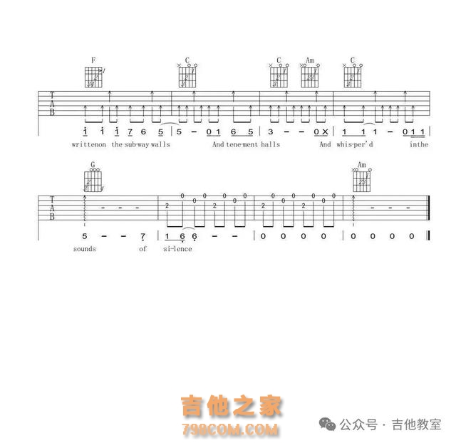 10首国外经典民谣歌曲(附吉他谱)很经典,超好听,玩吉他必收藏