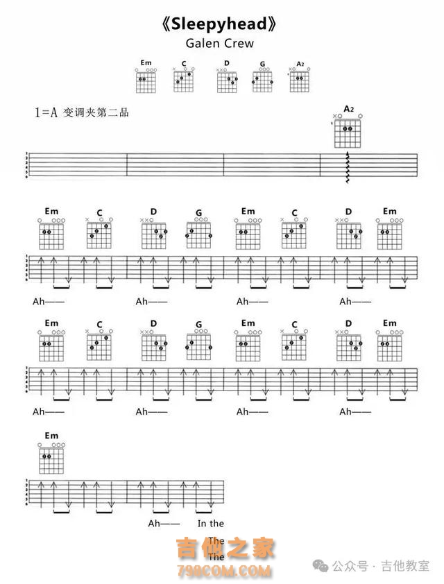 10首国外经典民谣歌曲(附吉他谱)很经典,超好听,玩吉他必收藏