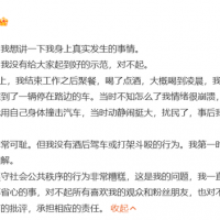 知名歌手承认被拘！深夜发文道歉，热搜爆了