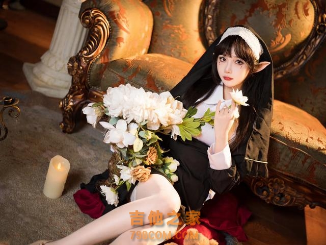 二次元cosplay,超清晰唯美修士美女图！