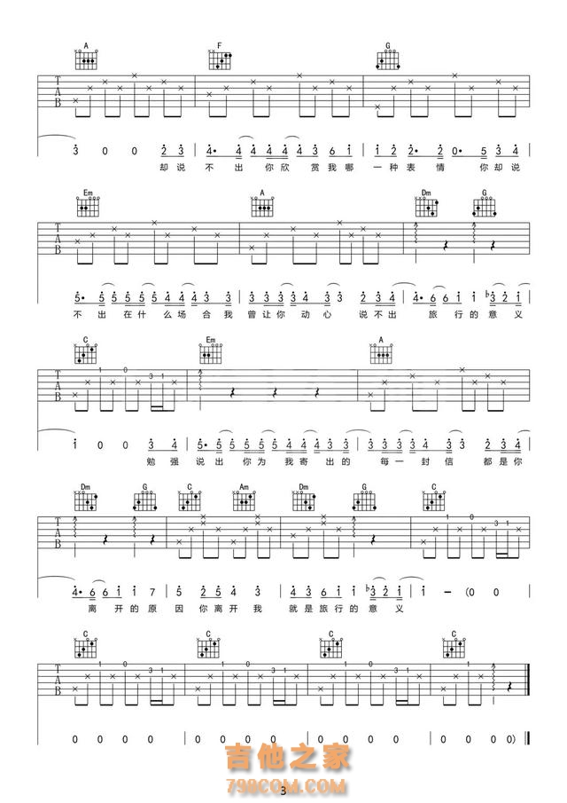 【开心周末】10首适合吉他弹唱歌曲(附吉他谱),弹出来好心情