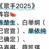 最没存在感阵容，《歌手2025》网传阵容曝光，网友：这季还能看