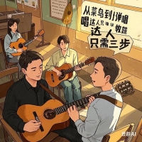 零基础学吉他全攻略：从菜鸟到弹唱达人只需三步